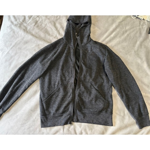 Gerry Weber Other - Gerry Mens Full Zip Hoodie Charcoal Heather Grey Active Sweatshirt Medium